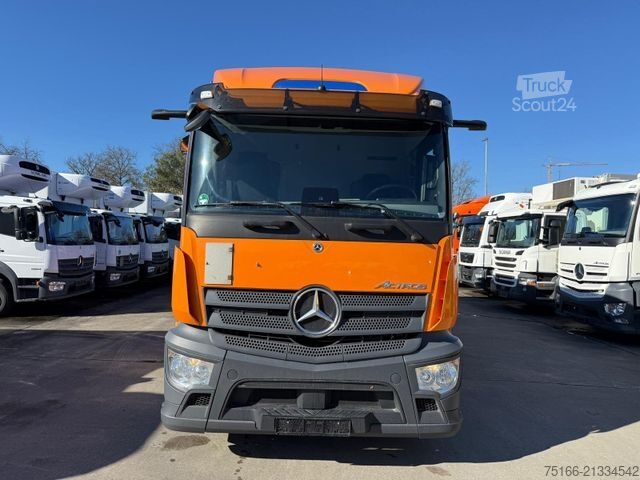 Camion plateau avec bâche MERCEDES-BENZ ACTROS 1832 L Pritsche/Plane 7,20 m LBW 1,5 T