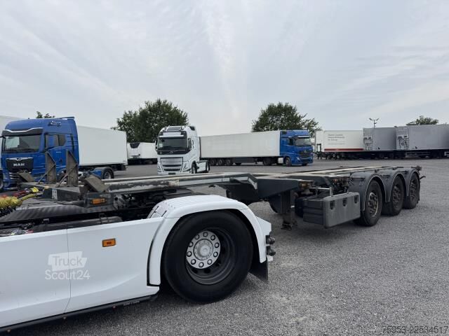 Náves s výmennou nadstavbou D-Tec VCC-01/FT-LS-S Flexitrailer Mittel- & Heckausschub