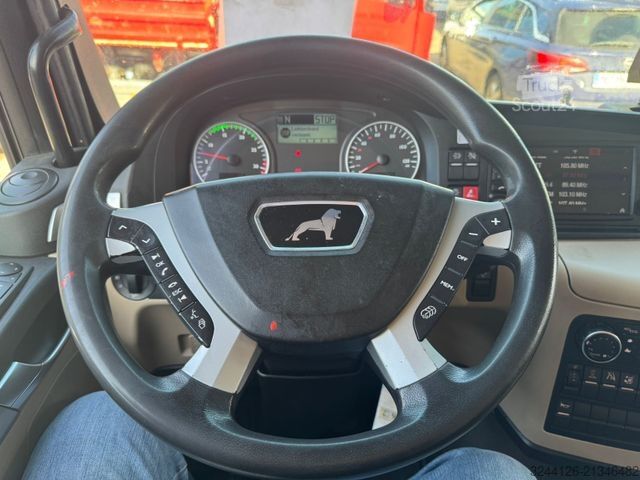 Βαν με κουρτίνα πλευράς MAN TGL 8.220 L Schiebeplane+LBW/Klima/Luftgef.TÜV