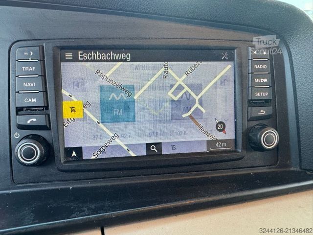 Βαν με κουρτίνα πλευράς MAN TGL 8.220 L Schiebeplane+LBW/Klima/Luftgef.TÜV