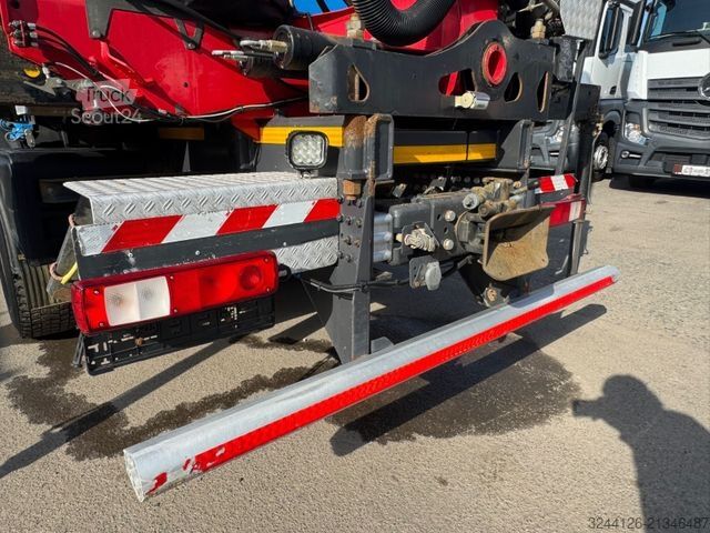 Pašizgāzējs kravas automašīna RENAULT Premium/340DXI/2-Seitenkipper+KRAN+Greifer+Funk/