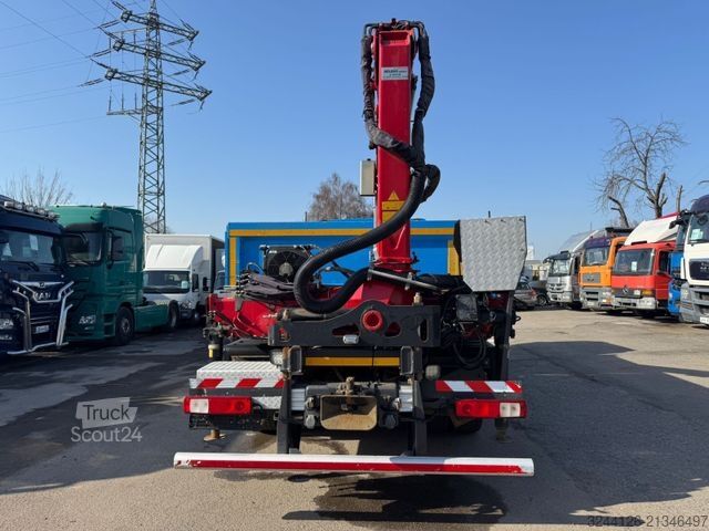 Kravas automašīnai uzstādīts celtnis RENAULT Premium/340DXI/per/HMF1440Z-Kran+Greifer/