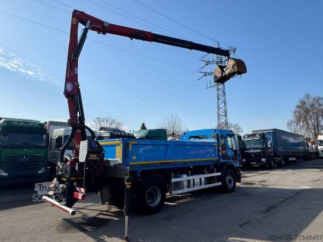 Kravas automašīnai uzstādīts celtnis RENAULT Premium/340DXI/per/HMF1440Z-Kran+Greifer/