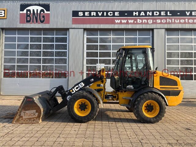 Radlader JCB 409 gebraucht Lader Baumaschine