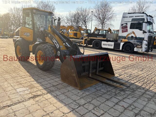 Radlader JCB 409 gebraucht Lader Baumaschine