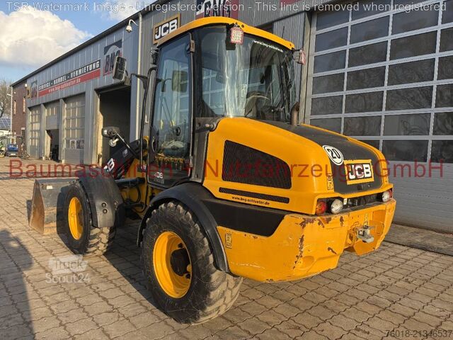 Radlader JCB 409 gebraucht Lader Baumaschine