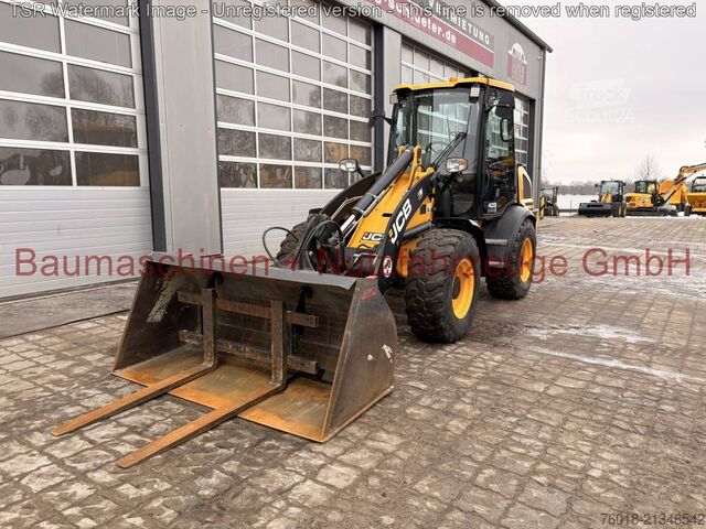 Radlader JCB 409 gebraucht Lader Baumaschine