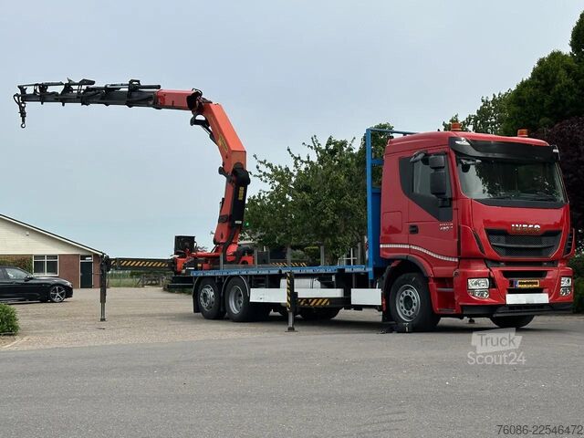 Autogru Iveco Stralis 420 !KRAAN/CRANE/GRUE/ Palfinger 42TM!!...