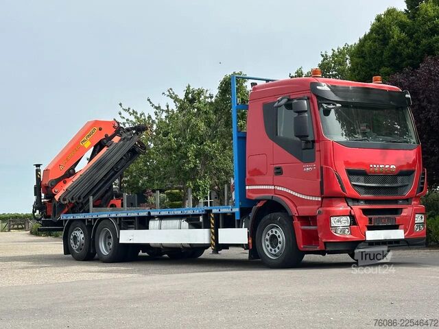 Autogru Iveco Stralis 420 !KRAAN/CRANE/GRUE/ Palfinger 42TM!!...