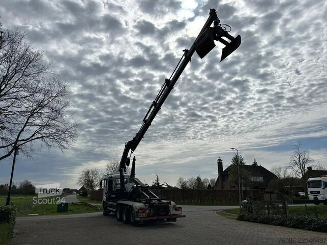 Containertransport (haakarmsysteem) MAN TGS 35.400 8X4  !!TRIPLE!!  24tm KRAAN/HAAKARM!...