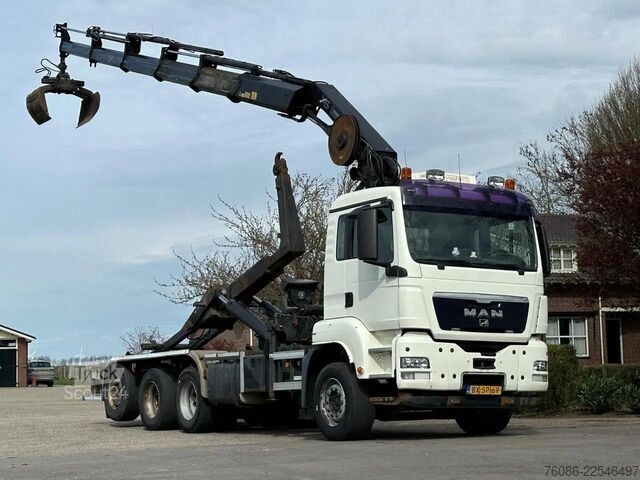 Āķa rokas sistēma MAN TGS 35.400 8X4  !!TRIPLE!!  24tm KRAAN/HAAKARM!...