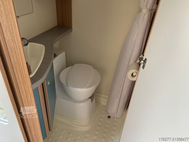 Touring caravan Weinsberg CaraTwo 390 QD Blauw