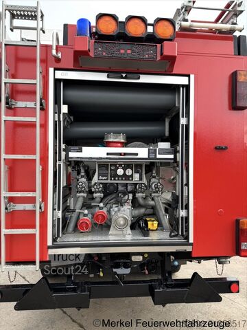 Ugunsdzēsēju automašīna MAN LE Allrad Doka 14285 Feuerwehr HLF 20/16 Allrad Ziegler