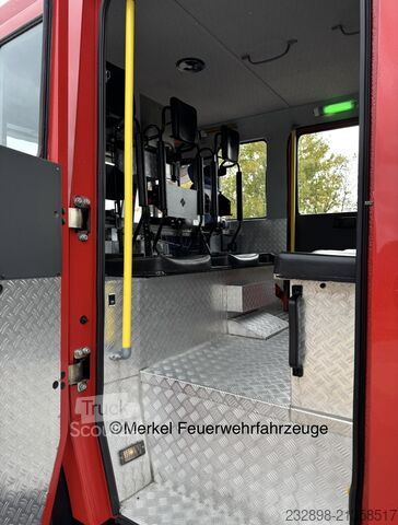 Ugunsdzēsēju automašīna MAN LE Allrad Doka 14285 Feuerwehr HLF 20/16 Allrad Ziegler