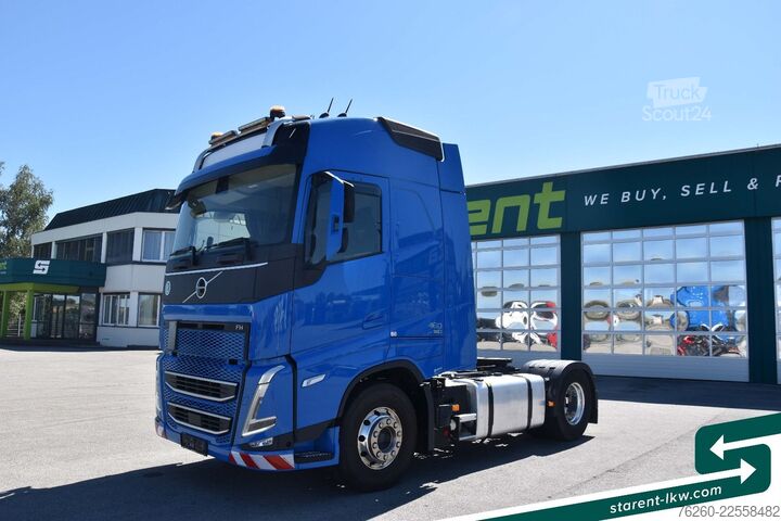 Standard dragbil VOLVO FH 460 LED Standklima Hydraulik Safetypaket ACC