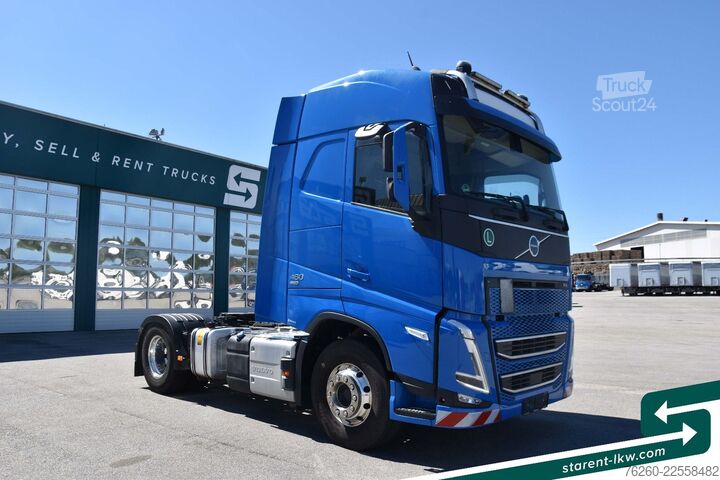 Standard dragbil VOLVO FH 460 LED Standklima Hydraulik Safetypaket ACC