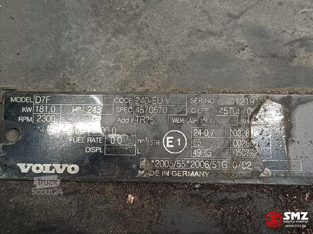 Variklis Volvo Occ motor D7F 240EUV Volvo