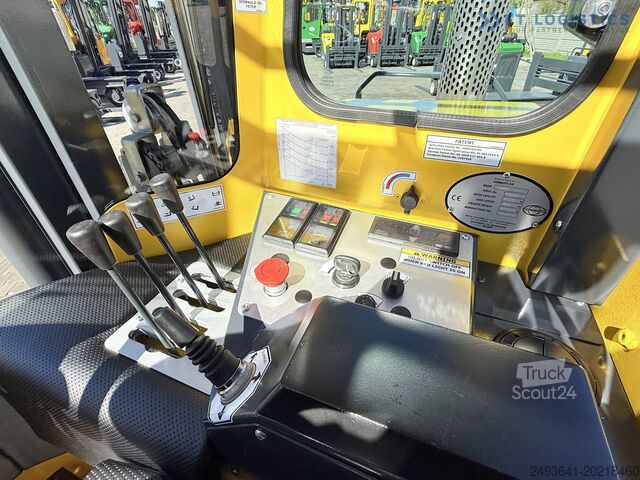 Wózek widłowy czterokierunkowy Combilift C4000 DIESEL DUPLEX 4100 FREE LIFT CABIN
