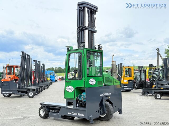 4-Wege-Gabelstapler Combilift C4000 / GAS / 9300MM / FREE-LIFT / CABIN