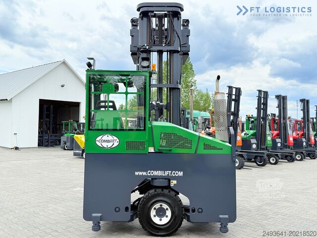 4-Wege-Gabelstapler Combilift C4000 / GAS / 9300MM / FREE-LIFT / CABIN