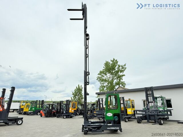 4-Wege-Gabelstapler Combilift C4000 / GAS / 9300MM / FREE-LIFT / CABIN