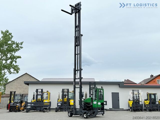 4-Wege-Gabelstapler Combilift C4000 / GAS / 9300MM / FREE-LIFT / CABIN