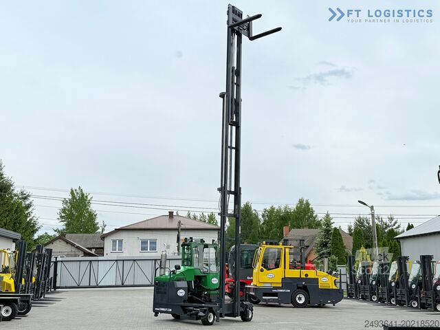 4-Wege-Gabelstapler Combilift C4000 / GAS / 9300MM / FREE-LIFT / CABIN