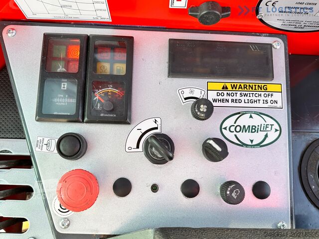 4-veis gaffeltruck Combilift C4000 / TRIPLEX / 9300MM / GAS / TOP1