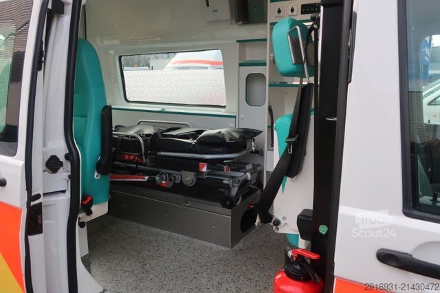 Brandbil VOLKSWAGEN T5 Transporter Hochdach lang/KTW/Klima/FN: A76