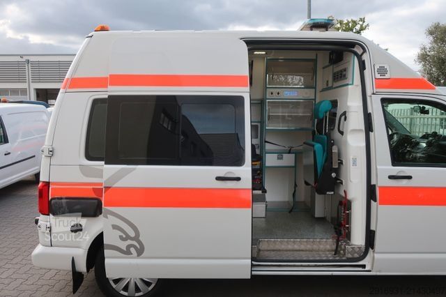 Brandbil VOLKSWAGEN T6 KTW Hochdach lang 1.Hand SHZ / PDC :A93