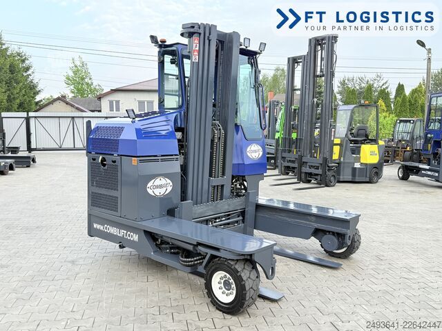 4-vejs gaffeltruck Combilift C4000 GAS TRIPLEX 5550 POSITIONER CABIN