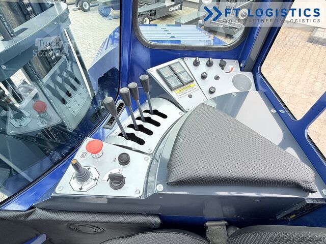 4-vejs gaffeltruck Combilift C4000 GAS TRIPLEX 5550 POSITIONER CABIN
