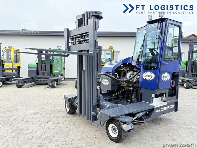 4-vejs gaffeltruck Combilift C4000 GAS TRIPLEX 5550 POSITIONER CABIN