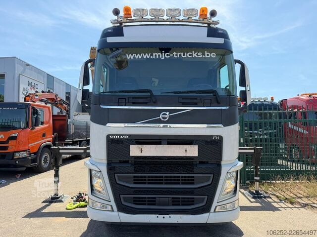 Open laadbak Volvo FH 420 8x4 PRITSCHE + (31m!) KRAN HIAB 858 E-7 ...
