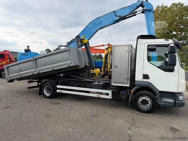 Containertransport (haakarmsysteem) DAF LF 45.180 - 12T - 4x2 HOOKLIFT / HAAKSYTEEM / A...