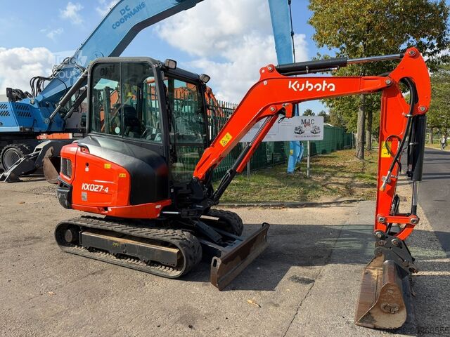 Minibagger Kubota KX027-4 HAMMER LINES - *1860h* - HYDR QUICKHITC...