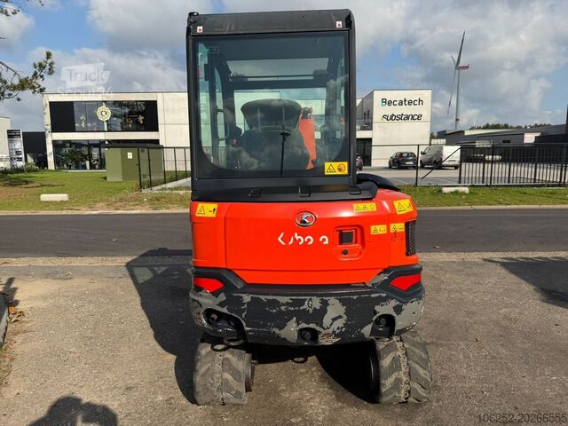 Minibagger Kubota KX027-4 HAMMER LINES - *1860h* - HYDR QUICKHITC...