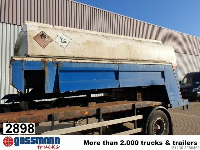 LKW mit Tankaufbau 1-Kammer Tankaufbau, Alu, 10.500 Liter