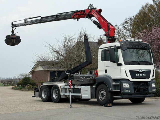 Système de bras à crochet MAN TGS 26.470 KRAAN/HAAK!!EURO 6!!2020!!130tkm!! TOP