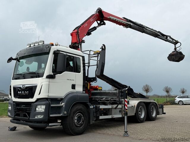 Système de bras à crochet MAN TGS 26.470 KRAAN/HAAK!!EURO 6!!2020!!130tkm!! TOP