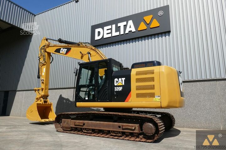 Rupsgraafmachine Caterpillar 320FL