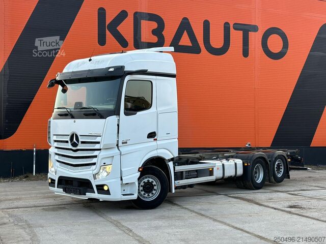 Transport av containrar Mercedes-Benz Actros 2753 6x2*4 CHASSIS L=7648 mm