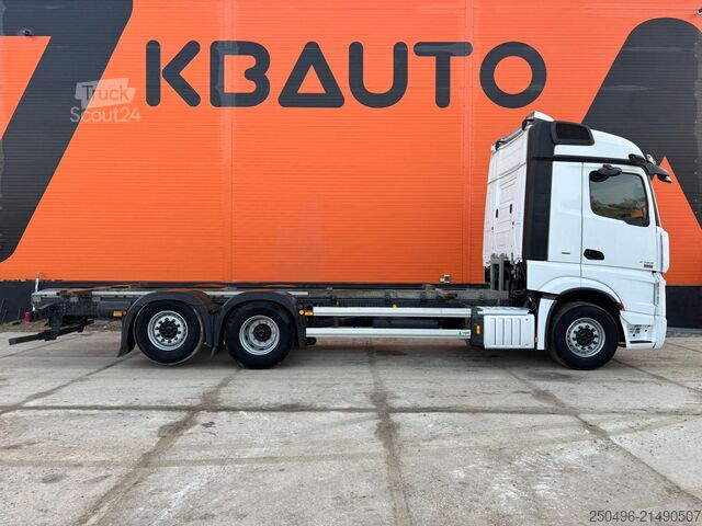 Transport av containrar Mercedes-Benz Actros 2753 6x2*4 CHASSIS L=7648 mm