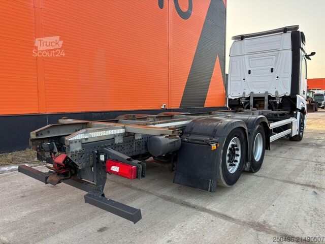 Transport av containrar Mercedes-Benz Actros 2753 6x2*4 CHASSIS L=7648 mm