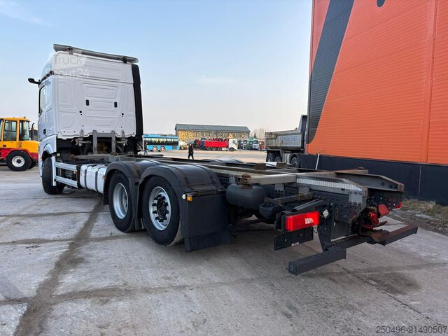 Transport av containrar Mercedes-Benz Actros 2753 6x2*4 CHASSIS L=7648 mm