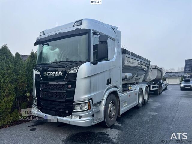 Tipper Scania R660 6x4 Asphalt Truck