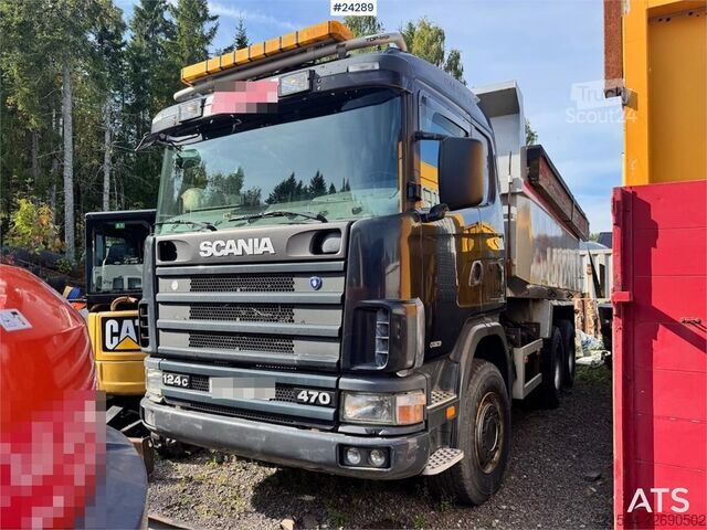Tipper Scania R124 6x4 Tipper Truck – 349,000 km WATCH VIDEO