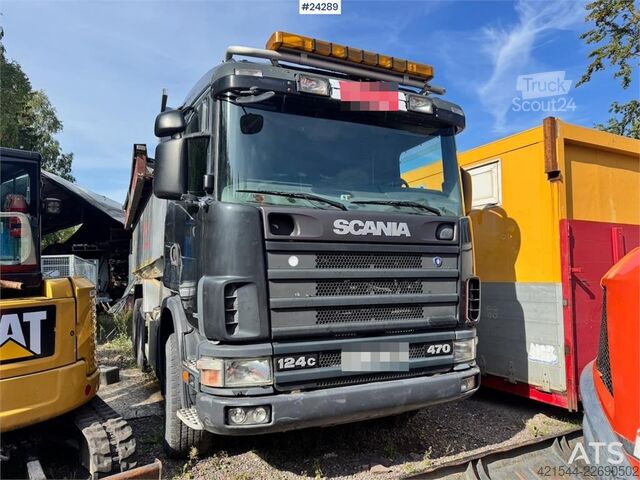 Tipper Scania R124 6x4 Tipper Truck – 349,000 km WATCH VIDEO