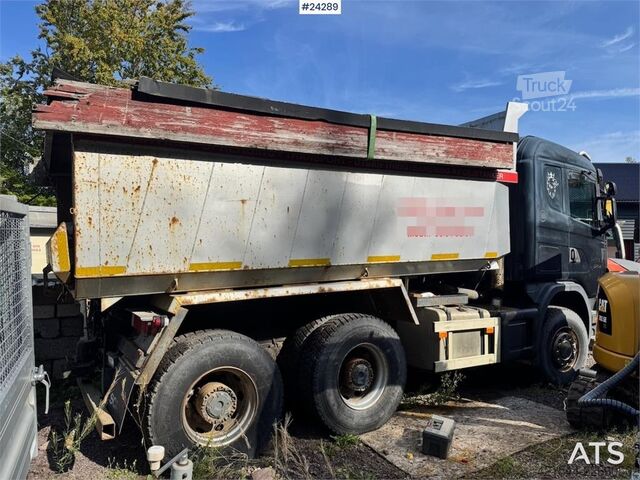 Tipper Scania R124 6x4 Tipper Truck – 349,000 km WATCH VIDEO