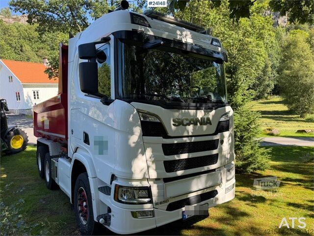 Tipper Scania R650 6x4 tipper